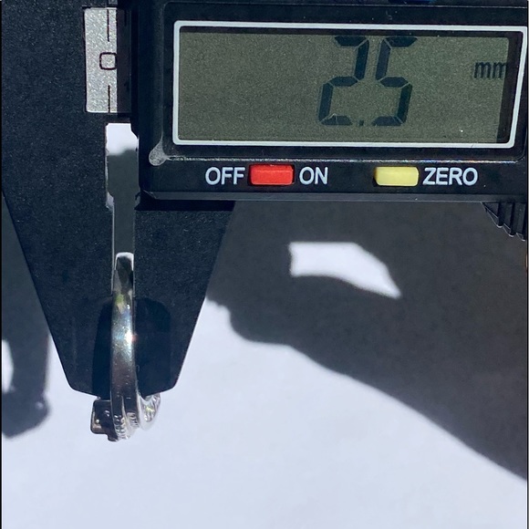 Heng Ngai 925 sterling silver overlap Diamond MOM ring💎 - Picture 15 of 16